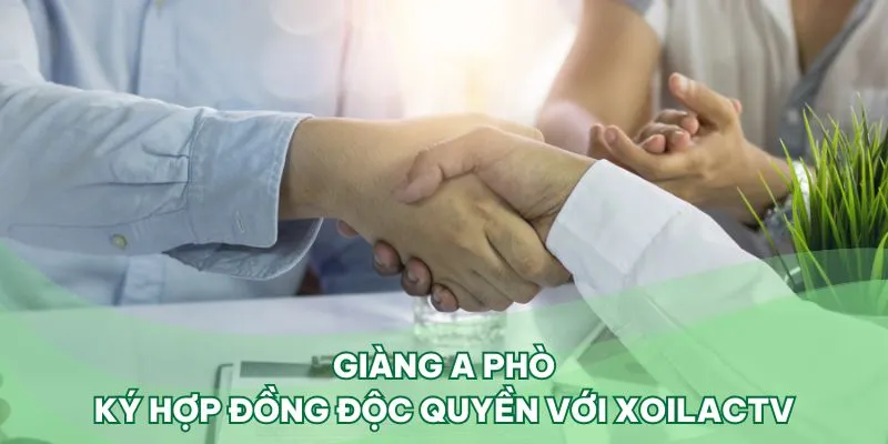 Anh ký độc quyền với một trong các thương hiệu thể thao online hàng đầu