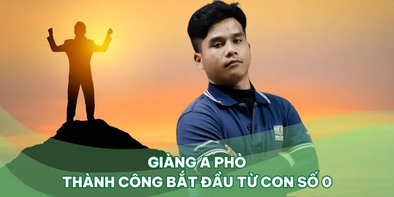 Sự thành công của anh là chứng minh cho câu nói “không gì là không thể”